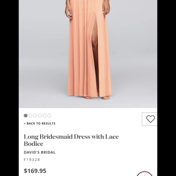 Davids bridal dress - Picture 2 of 3